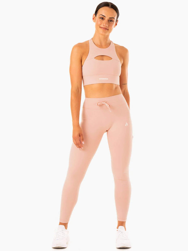 Ryderwear Nude Pink Replay High Waisted Leggings