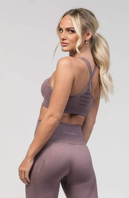 V3 Mauve Contour Seamless Sports Bra