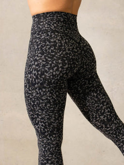 Empower High Waisted Leggings Black Leopard
