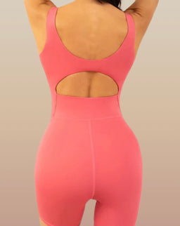Pink Coral Luxe Ultimate Versatile Unitard for Every Occasion