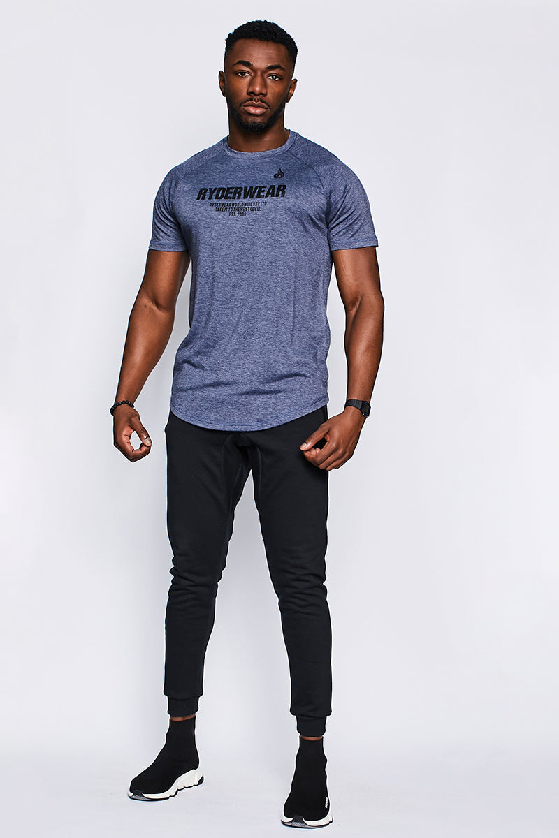 Ryderwear Navy Marl Focus T-Shirt – IT LOOKS FIT
