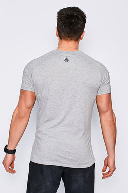 Ryderwear Grey Marl Cotton Active T-Shirt