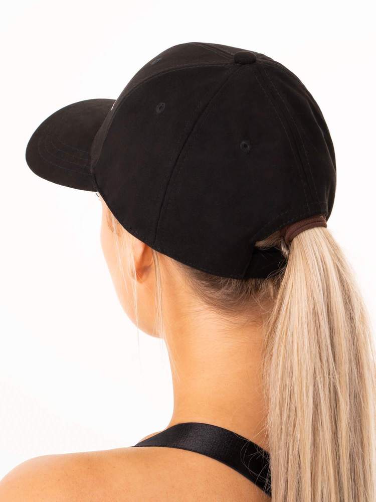 Ryderwear Black Soft Touch Baseball Cap