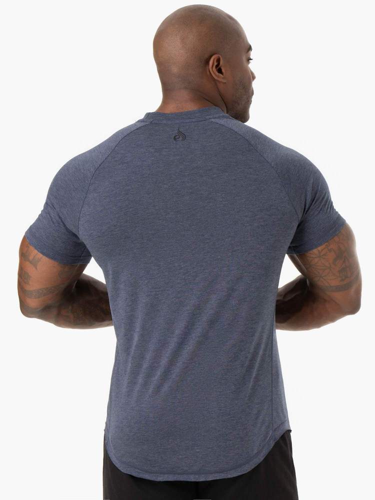 Ryderwear Navy Marl Iron T-Shirt