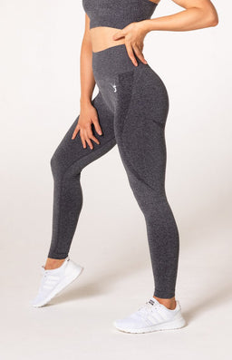 V3 Charcoal Marl Uplift Seamless Leggings