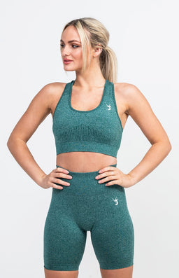 V3 Emerald Marl Uplift Seamless Shorts