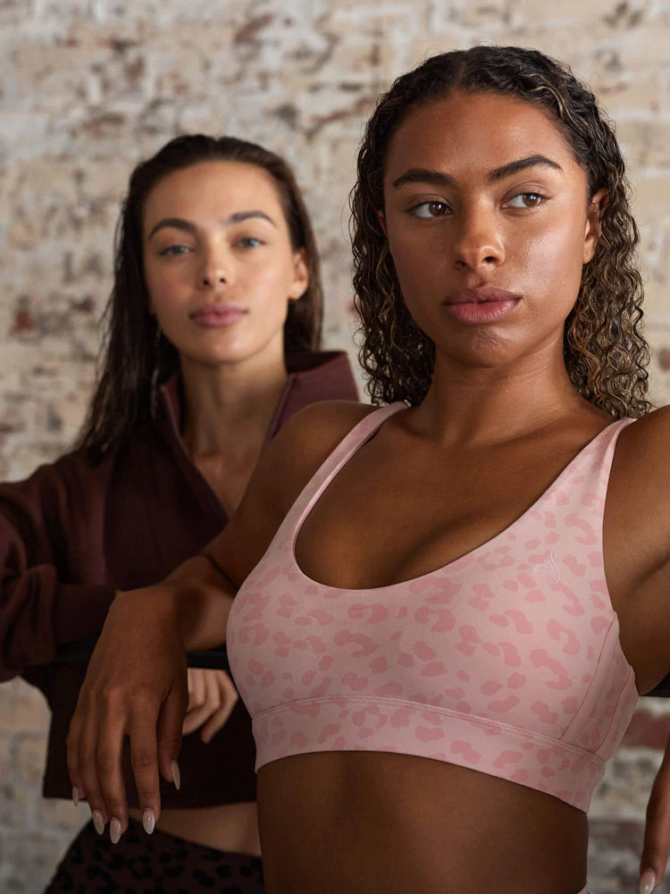 Ryderwear Pink Leopard Evolution Sports Bra – IT LOOKS FIT