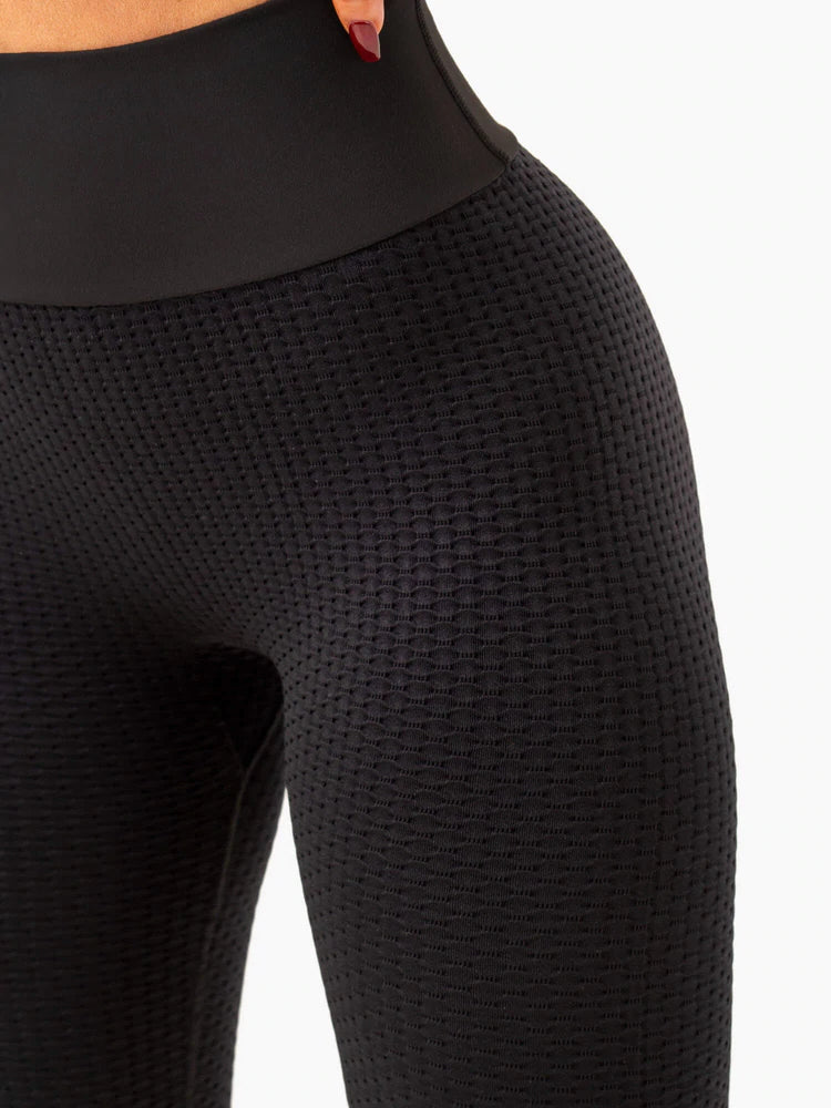 Ryderwear Leggings South Africa Online - Grey Womens Honeycomb Scrunch  Seamless
